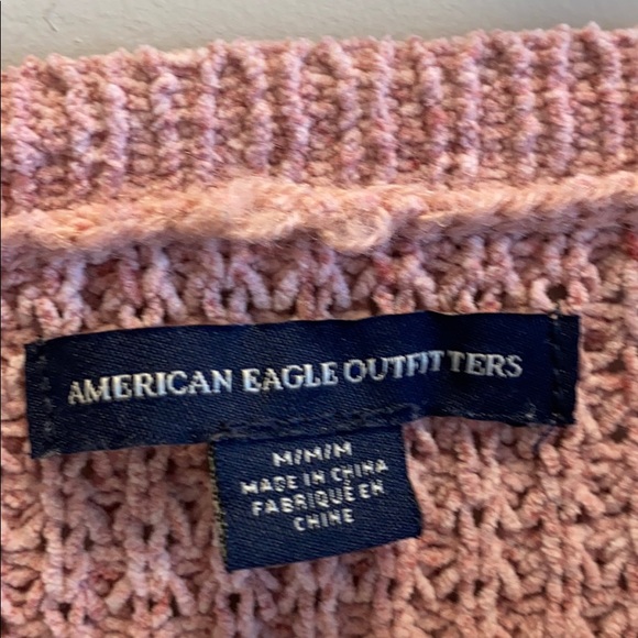 American Eagle size M Distressed Knit Sweater - Picture 2 of 2